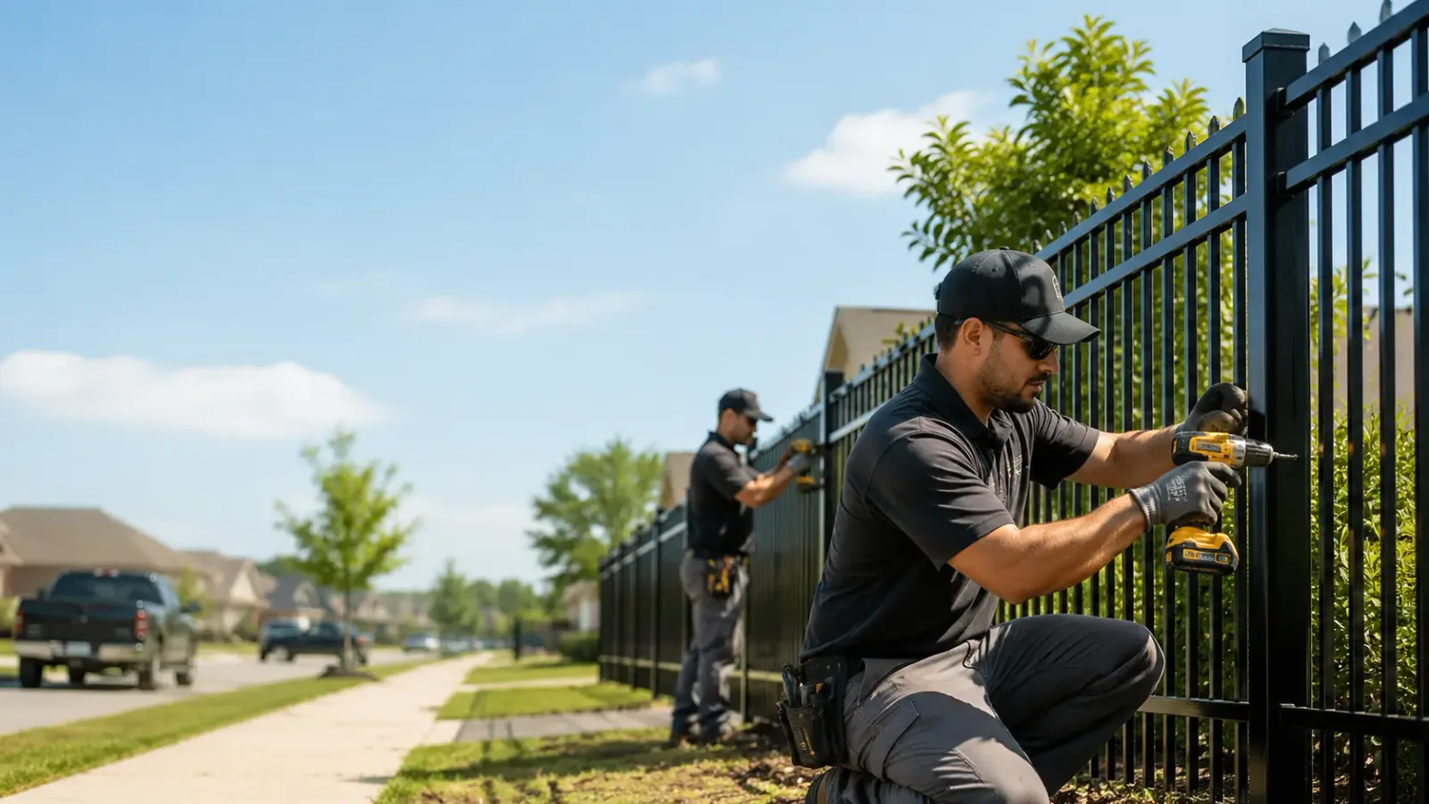 Metal Fence Installation in Sugar Grove, IL